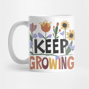 Blossom Eternity: Keep Growing Mug